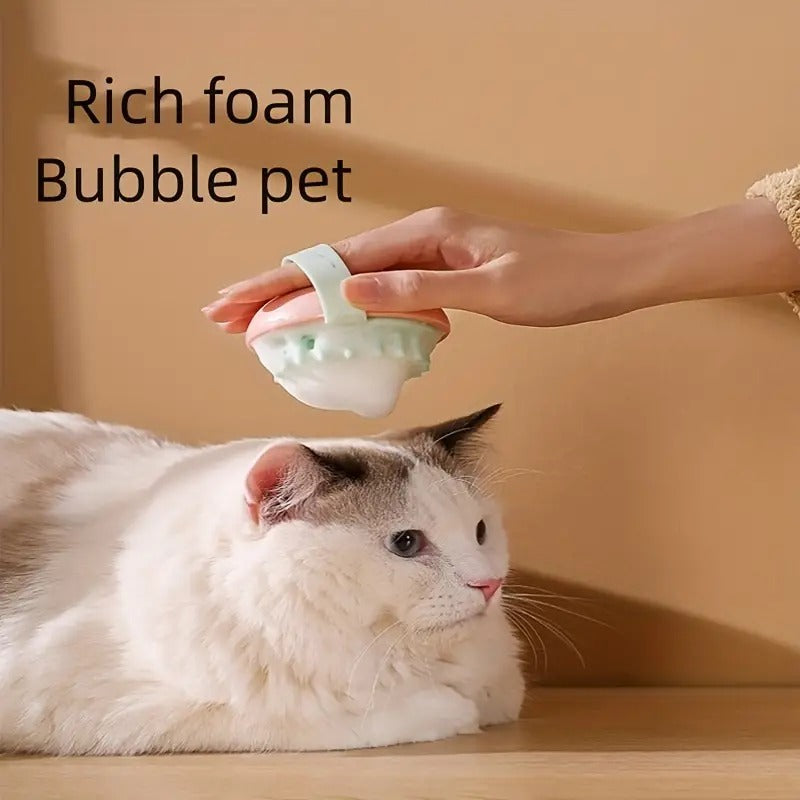 Silicone Massage Shampoo Brush for Cats & Dogs