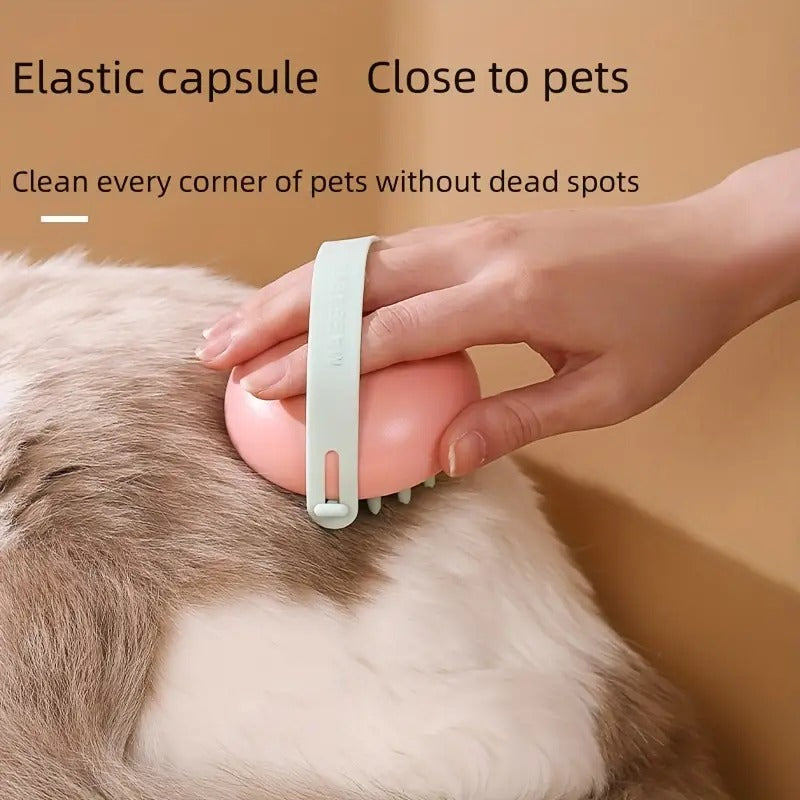 Silicone Massage Shampoo Brush for Cats & Dogs