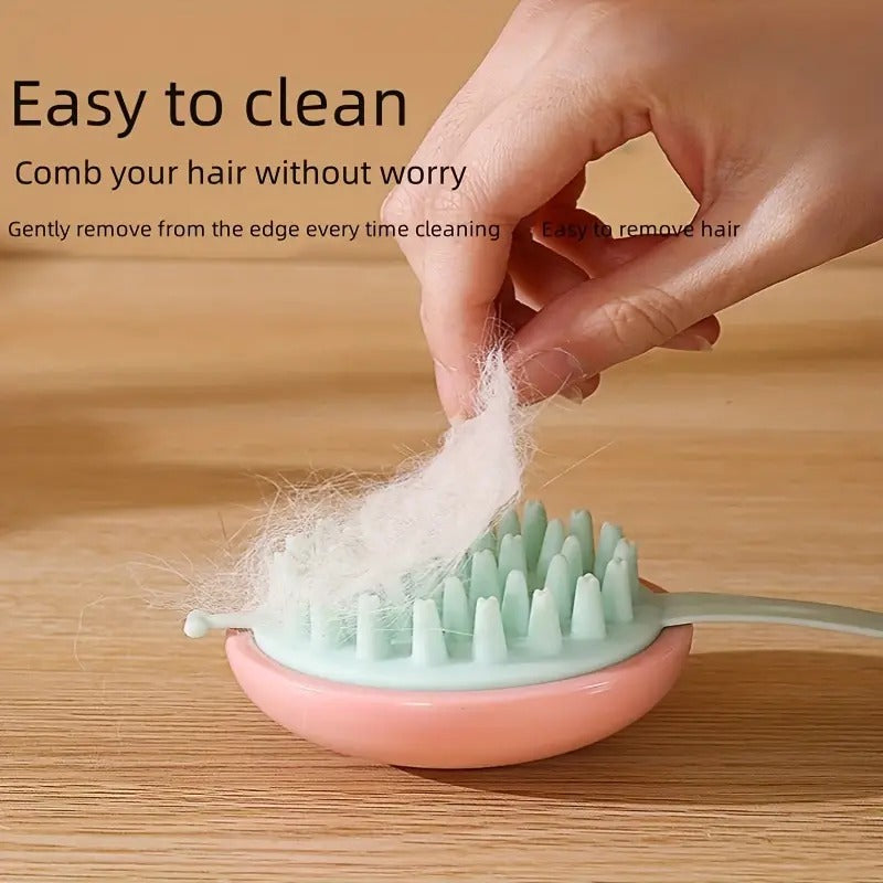 Silicone Massage Shampoo Brush for Cats & Dogs